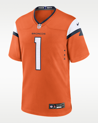 6＋6枚＝8600 TOWER BOX フリップ横開け AJ NIKE 収納 Bo Nix Denver Broncos Men's Nike NFL Game American Football Jersey